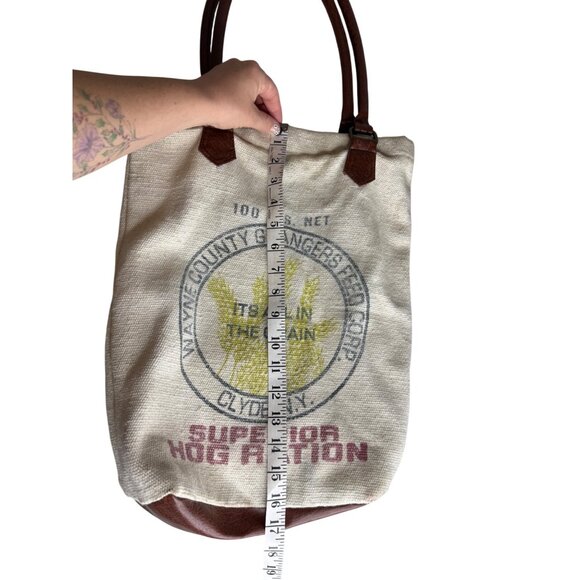 Pine Creek Canvas Tote Bag 16" x 12.5" - Picture 9 of 10